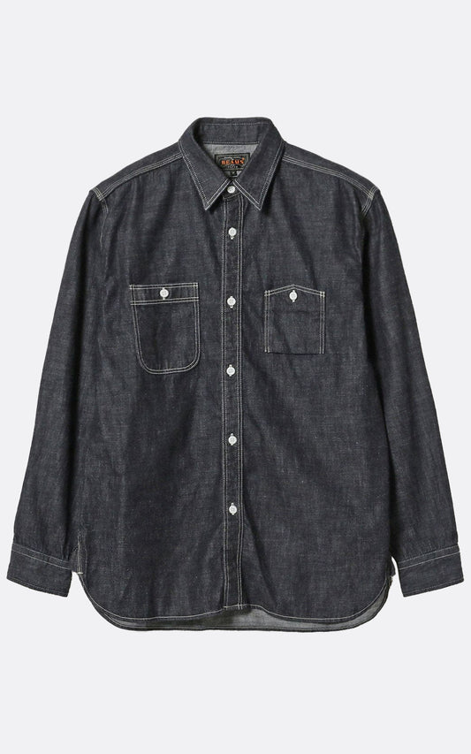 WORK DENIM SHIRT INDIGO