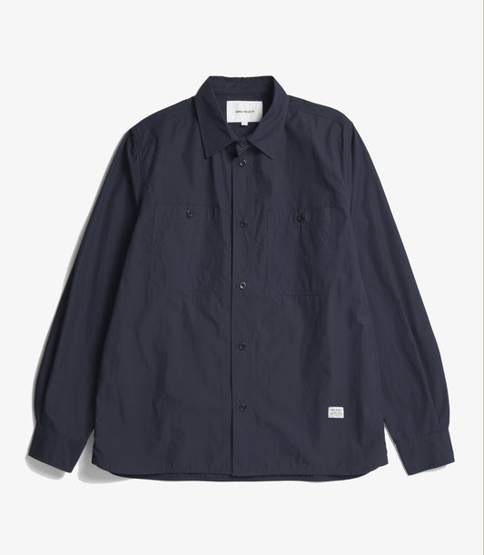 SILAS TECH POPLIN SHIRT 2.0 DARK NAVY