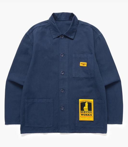 CANVAS CHORE SHIRT NAVY