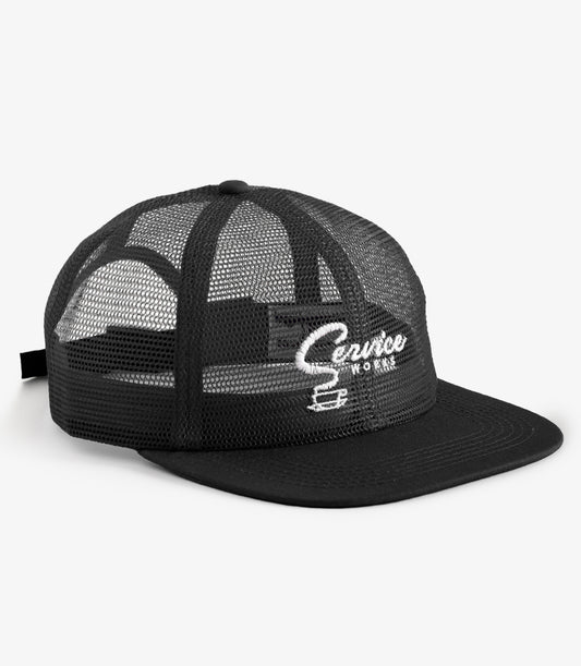 MESH ESPRESSO CAP BLACK