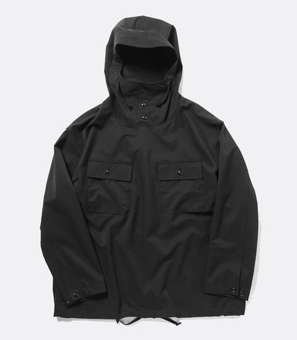 Cagoule Shirt Black Polyester Mesh