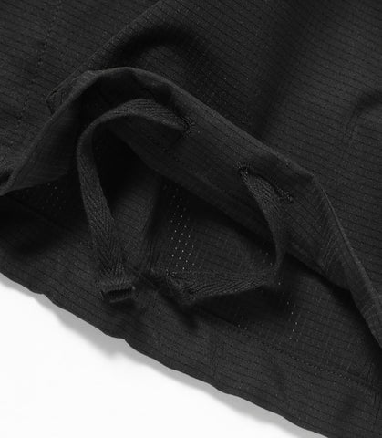 Cagoule Shirt Black Polyester Mesh