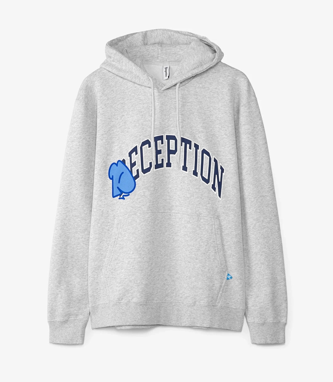 HOODED SWEATSHIRT DECEPTION LIGHT ATHLETIC GRAY