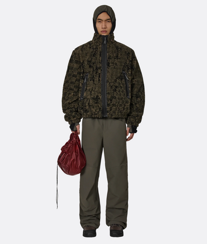 Ewe Furry Jacket Olive