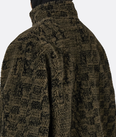 Ewe Furry Jacket Olive