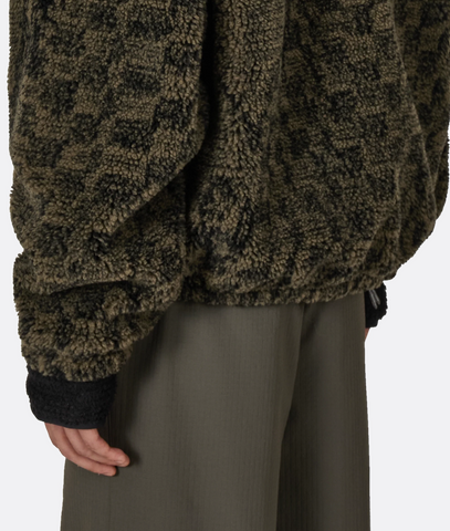 Ewe Furry Jacket Olive