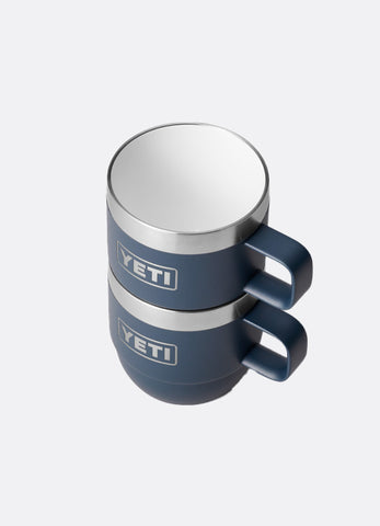 ESPRESSO MUG 2PK NAVY 6OZ