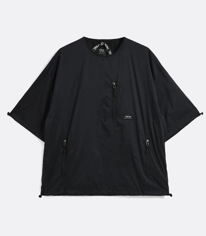 Mountain Crew Neck W-Zip Pocket Cut Sew Black