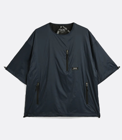 Mountain Crew Neck W-Zip Pocket Cut Sew Dark Navy