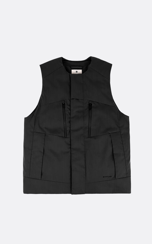 FIRE RESISTANT 2LAYER DOWN VEST BLACK