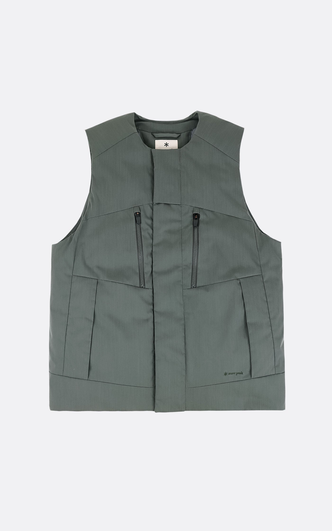 FIRE RESISTANT 2LAYER DOWN VEST FORESTGREEN