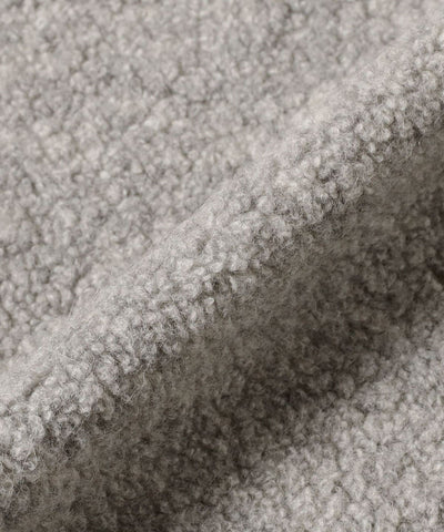 ANTONIO WOOL ZIP UP HEATHER GREY