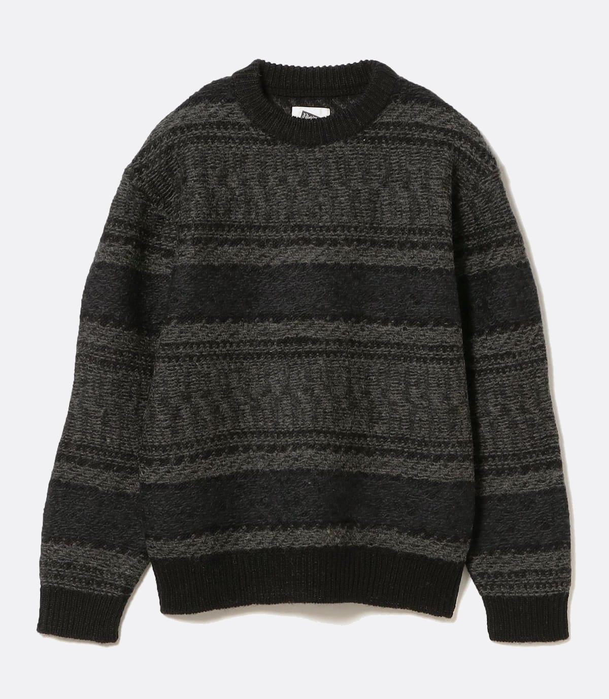 JACOB Fair Isle Knit Black
