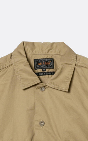 WORK TWILL SHIRT CLASSIC FIT KHAKI