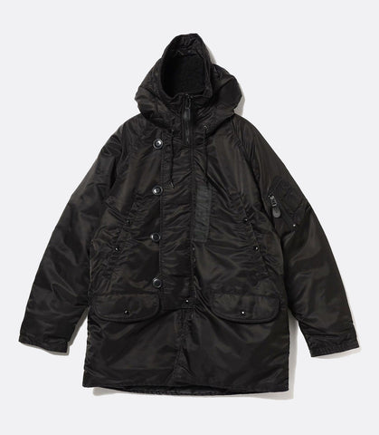 B+ MIL TYPE N-3B DOWN BLACK