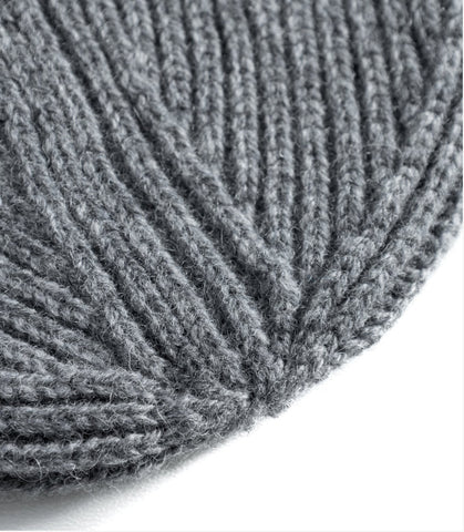 NORSE STANDARD MERINO LAMBSWOOL BEANIE GREY MELANGE