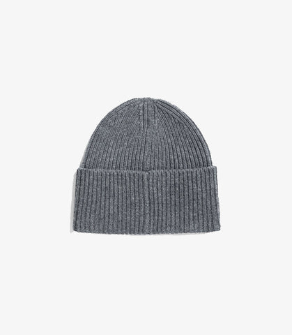 NORSE STANDARD MERINO LAMBSWOOL BEANIE GREY MELANGE