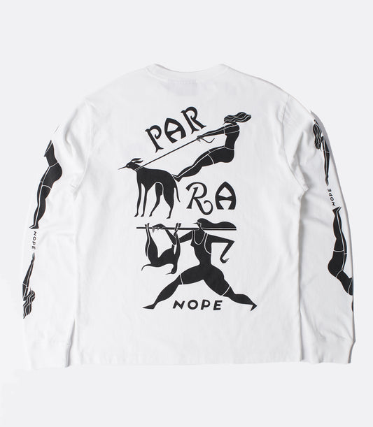 DOG TRAINING LS TEE WHITE