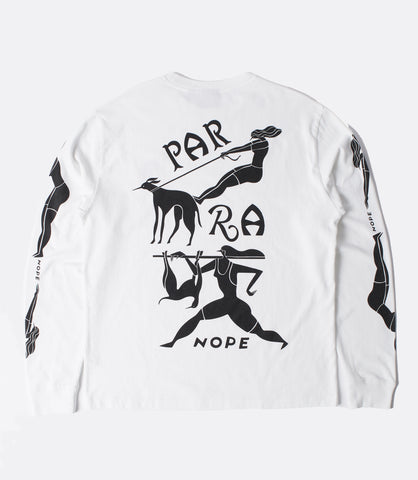 DOG TRAINING LS TEE WHITE
