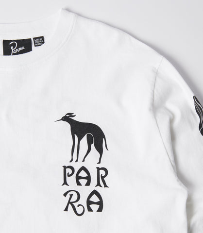 DOG TRAINING LS TEE WHITE