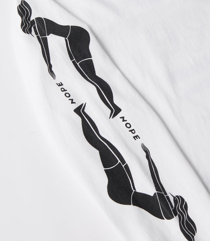 DOG TRAINING LS TEE WHITE