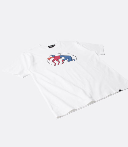 THE ZOOMIES TEE WHITE
