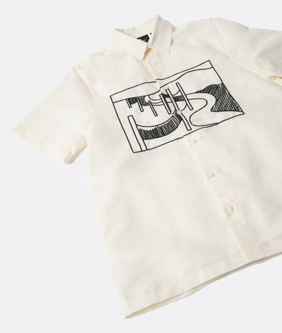 The dunes short sleeve shirt Off white