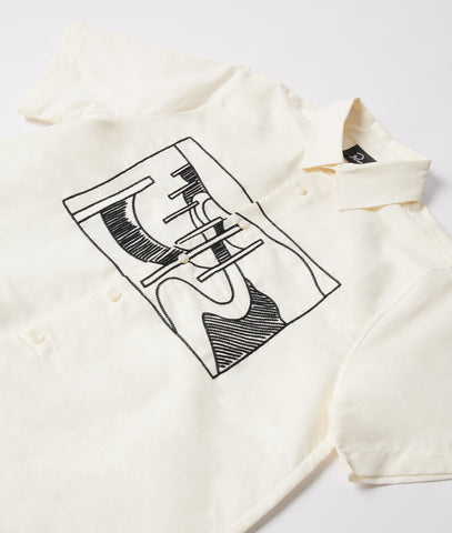 The dunes short sleeve shirt Off white