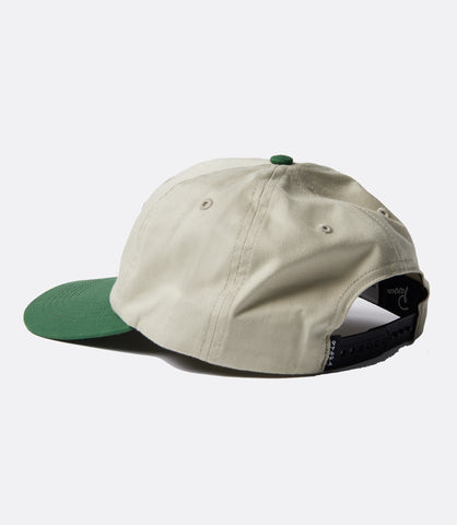 BICYCLE LOGO 6 PANEL HAT GREEN