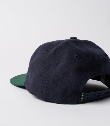 WORDLE LOGO PANEL HAT DARK NAVY