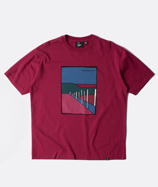 Beach parking t-shirt raspberry