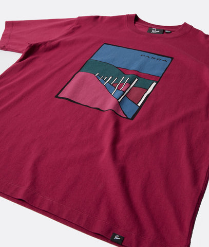 Beach parking t-shirt raspberry