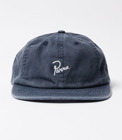 Signature 6 panel hat navy blue