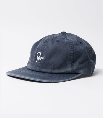 Signature 6 panel hat navy blue