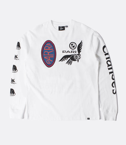 Team changes long sleeve t-shirt - white