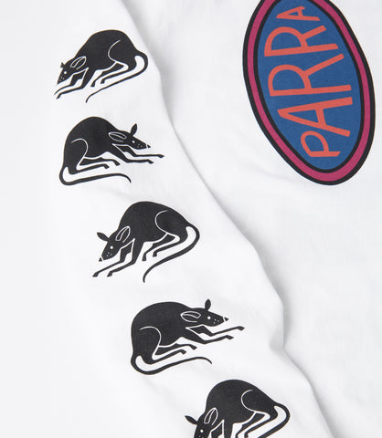 Team changes long sleeve t-shirt - white