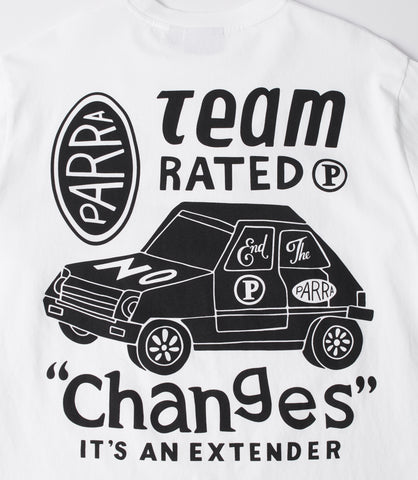 Team changes long sleeve t-shirt - white