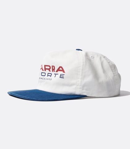 Sporte 5 panel hat - white