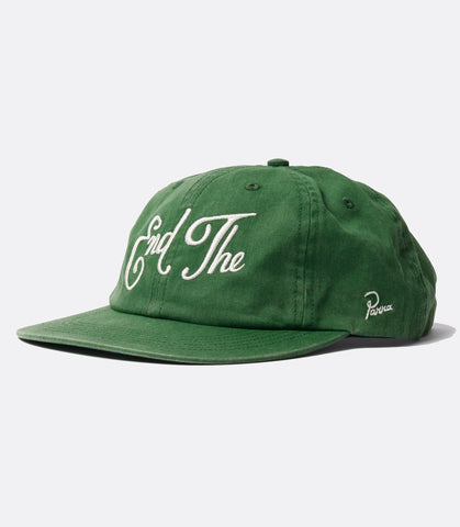 End the 6 panel hat - green