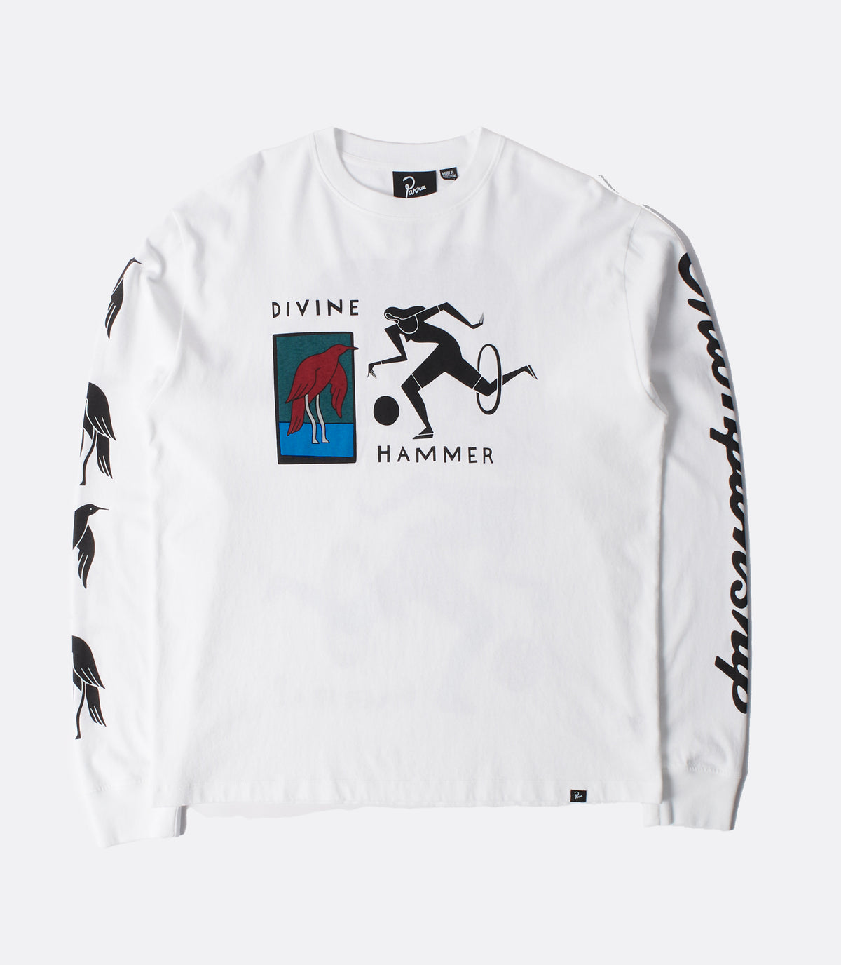 Divine Hammer Long Sleeve T-Shirt White
