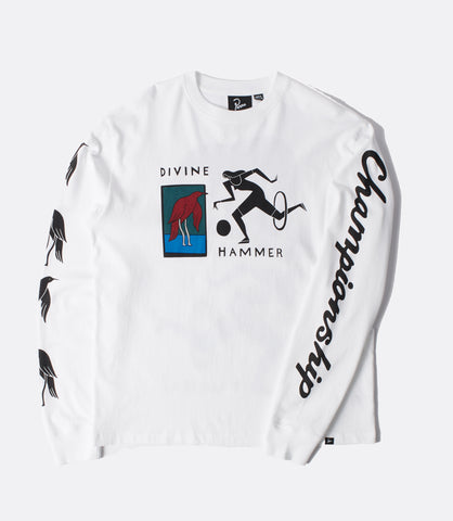 Divine Hammer Long Sleeve T-Shirt White