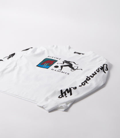 Divine Hammer Long Sleeve T-Shirt White