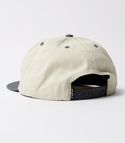 Yarn Bird 5 Panel Hat Off White