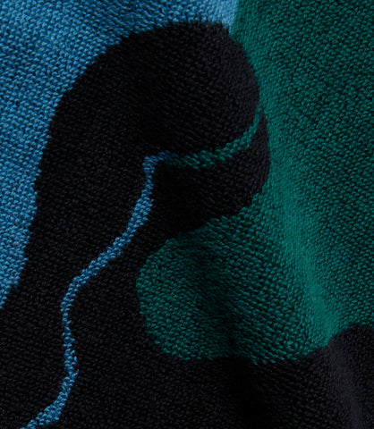 Nope und Nopes Beach Towel Mallard Green