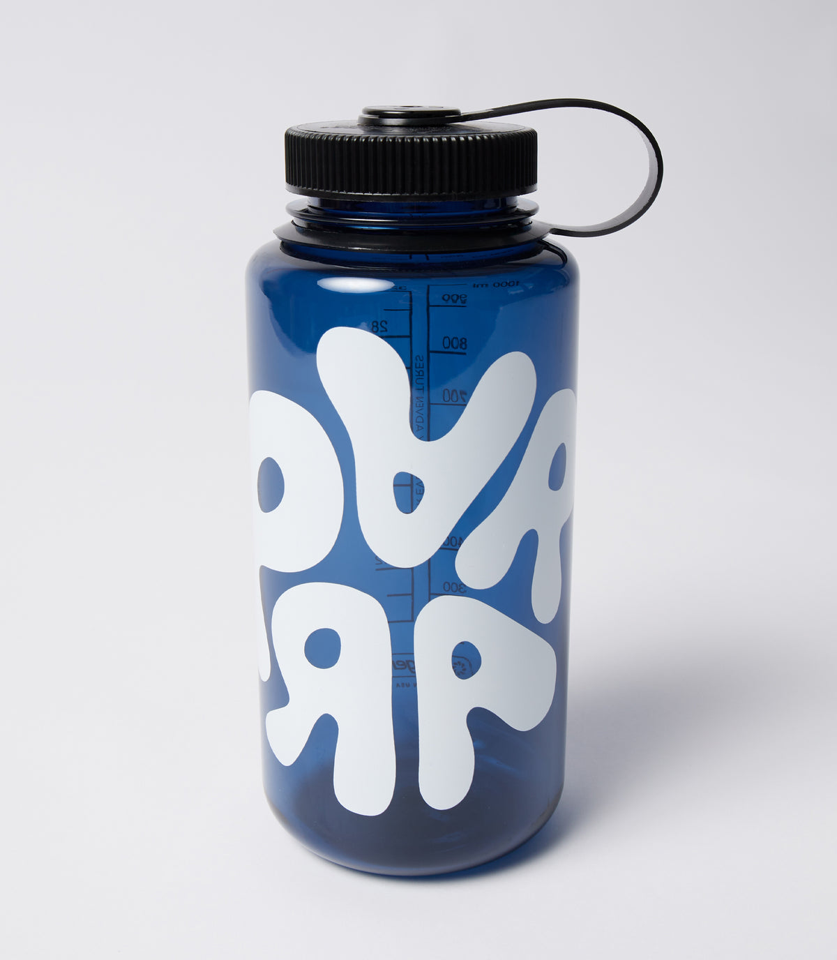 1976 Logo Nalgene Bottle Blue