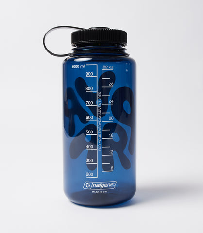 1976 Logo Nalgene Bottle Blue