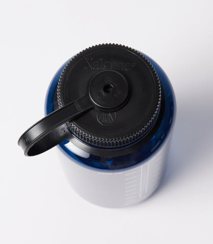 1976 Logo Nalgene Bottle Blue