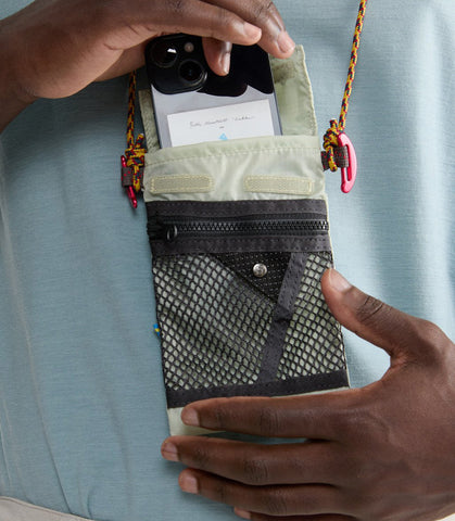 ALGIR LANYARD POCKET SEA FOAM