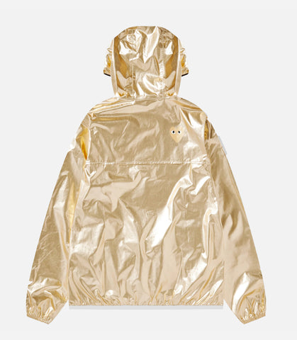 PLAY K-WAY ZIP JACKET GOLD