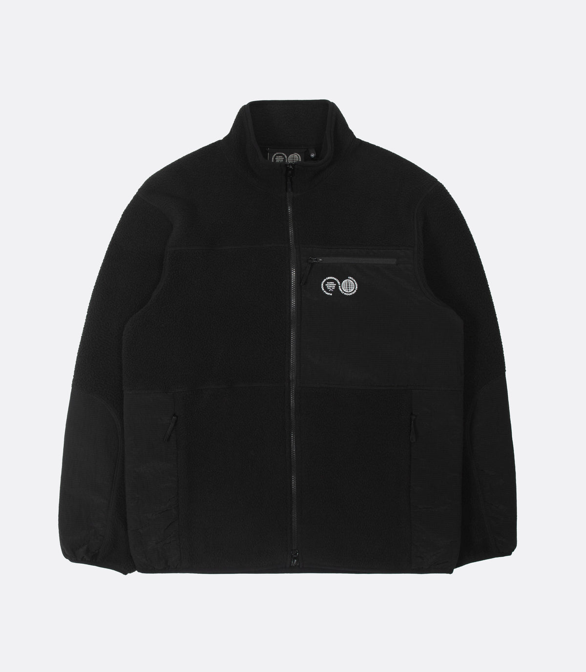 SHERPA ZIP THRU BLACK